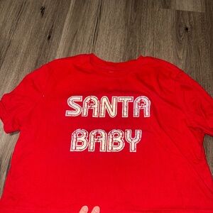 Colsie Red 'Santa Baby' Crop Top